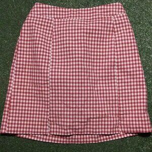 PinkyOtto Gingham Skirt Women's Red & White - No Size - See Measurements